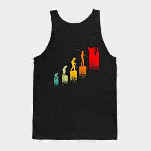 Gamer Evolution Drôle Aux Jeux Videos Tank Top